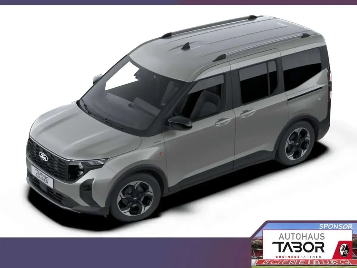 Neu Ford Tourneo Courier Active 125 PS (91 kW) 2026 Solar silver metallic Van / Kleinbus