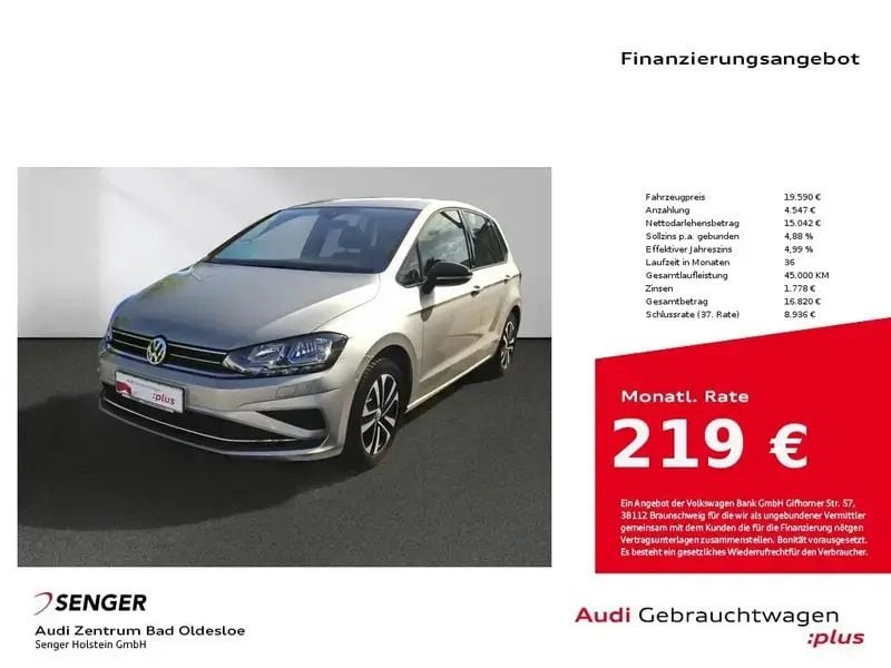 Silber Gebraucht 2019 VW Golf VII IQ Drive | 19.180 € (Fairer Preis) - Bild 1/1