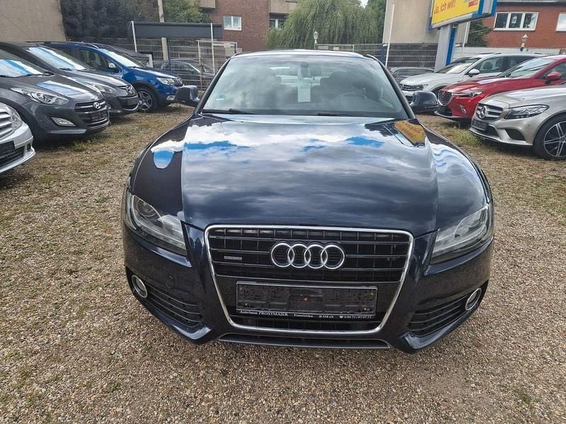 Blau Gebraucht 2008 Audi A5 S-Line Coupé | 6.999 € (Superpreis) - Bild 1/4