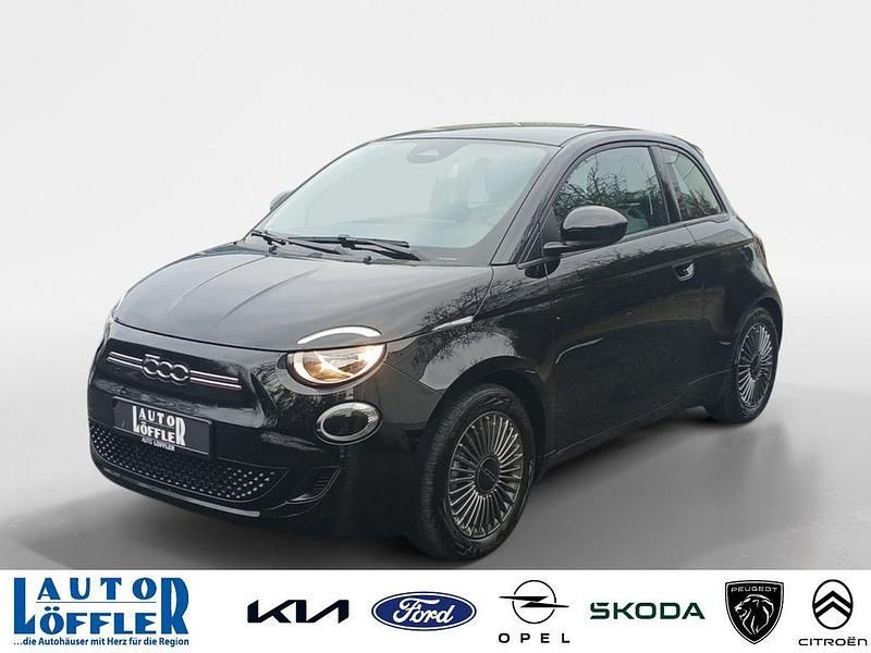 Schwarz Gebraucht 2022 Fiat 500e Icon Limousine | 16.912 € (Superpreis) - Bild 1/4