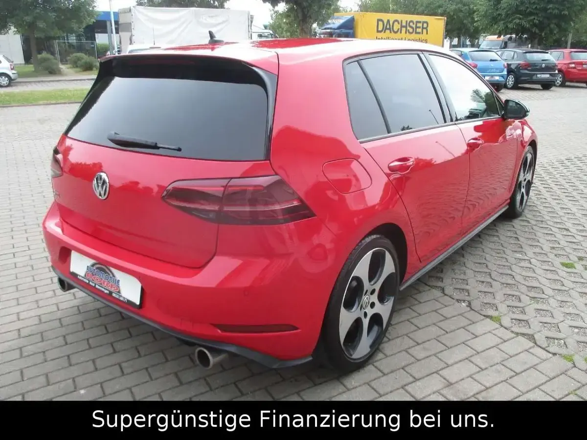 Gebraucht VW Golf VII GTI 245 PS (180 kW) 2019 Rot Limousine