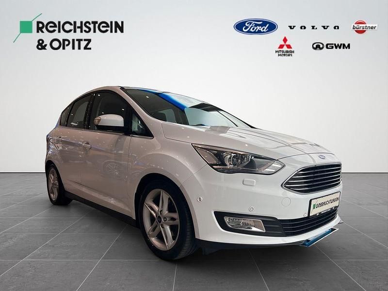 Gebraucht Ford C-MAX Titanium 150 PS (110 kW) 2018 Weiß Van / Kleinbus