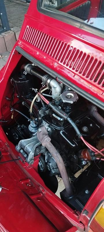 Gebraucht Fiat 500 18 PS (13 kW) 1965 Rot Kleinwagen
