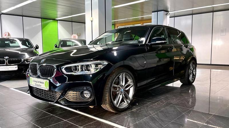 Schwarz Gebraucht 2018 BMW 116 M Sport Kleinwagen | 15.990 € (Etwas zu teuer) - Bild 1/4