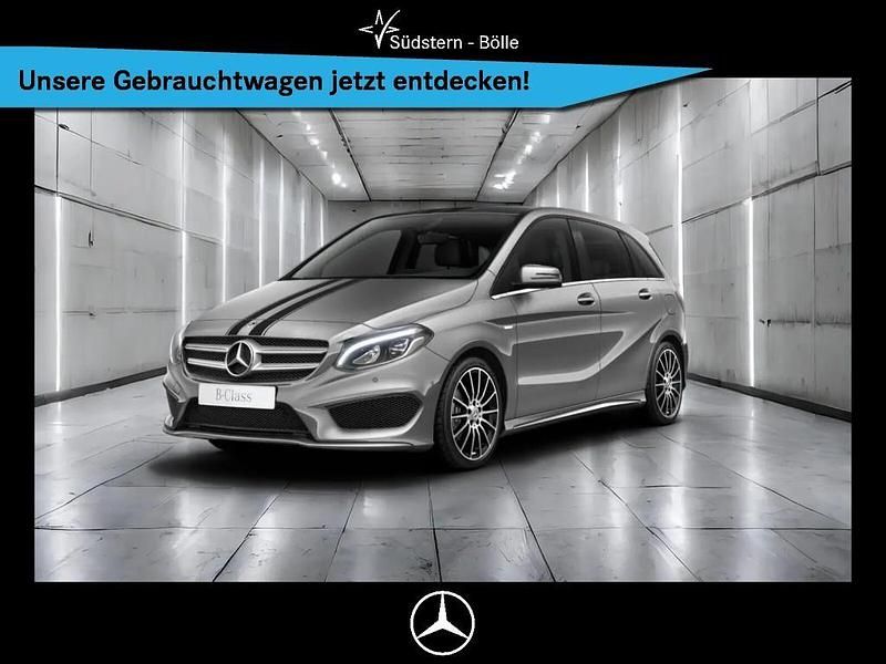 Metalliclack mountaingrau (metallic) Gebraucht 2018 Mercedes 200 AMG Limousine | 20.885 € (Etwas zu teuer) - Bild 1/4