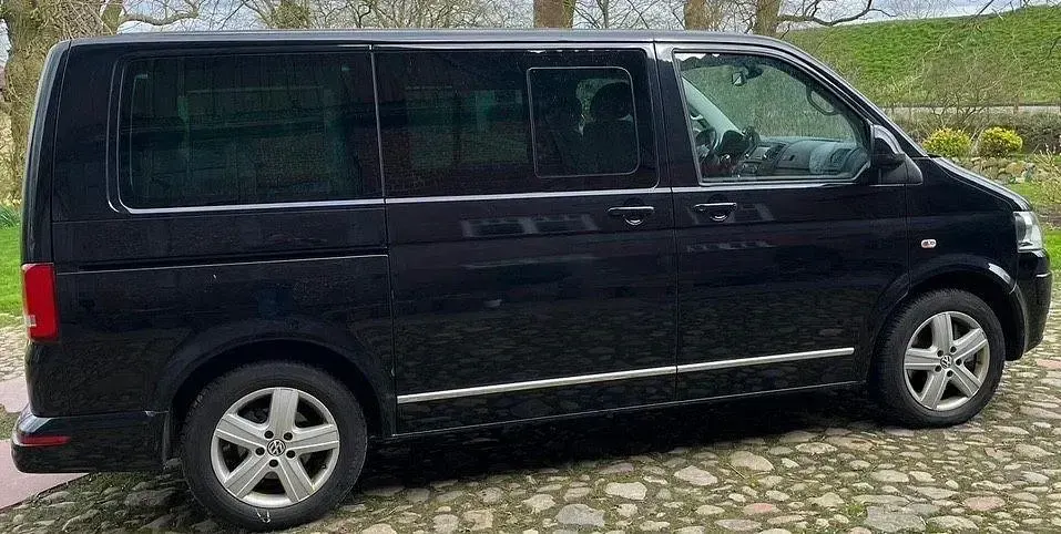 Usata VW T5 Highline 179 CV (131 kW) 2010 Nero Furgone
