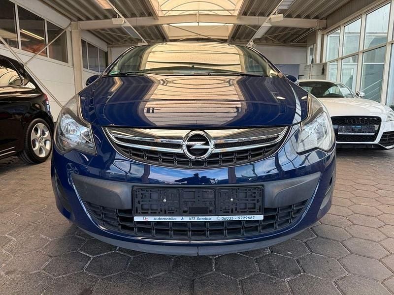 Gebraucht Opel Corsa Selection 69 PS (50 kW) 2014 Blau Kleinwagen