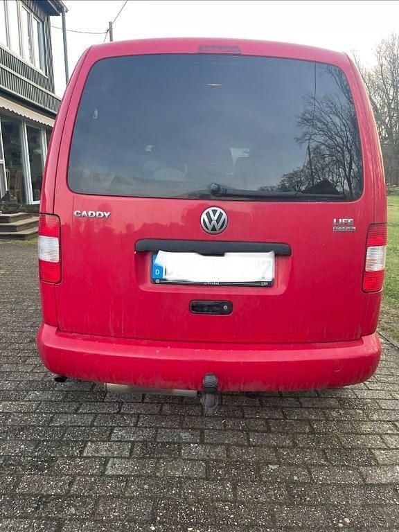 Gebraucht VW Caddy Life 109 PS (80 kW) 2009 Rot Van / Kleinbus