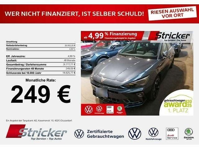 Gebraucht Cupra Leon 150 PS (110 kW) 2024 Magnetic grau metallic (metallic) Kombi