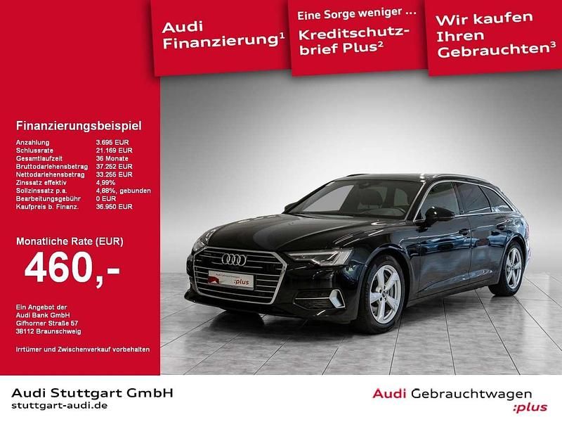 Brillantschwarz Gebraucht 2022 Audi A6 Ambiente Kombi | 36.950 € (Fairer Preis) - Bild 1/2