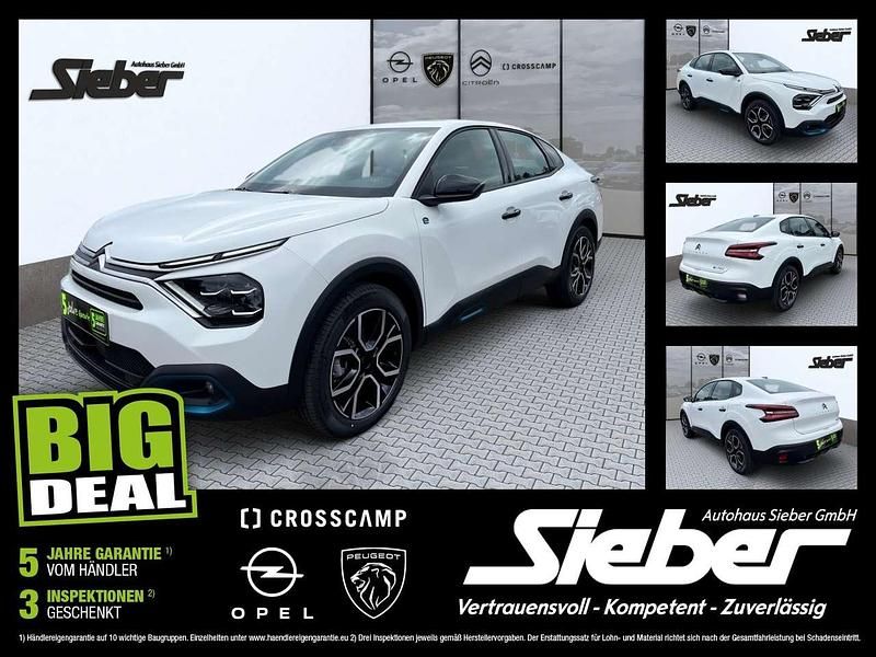 Lack weiss banquise/typ aussen Gebraucht 2023 Citroën e-C4 Feel Limousine | 17.990 € (Superpreis) - Bild 1/4