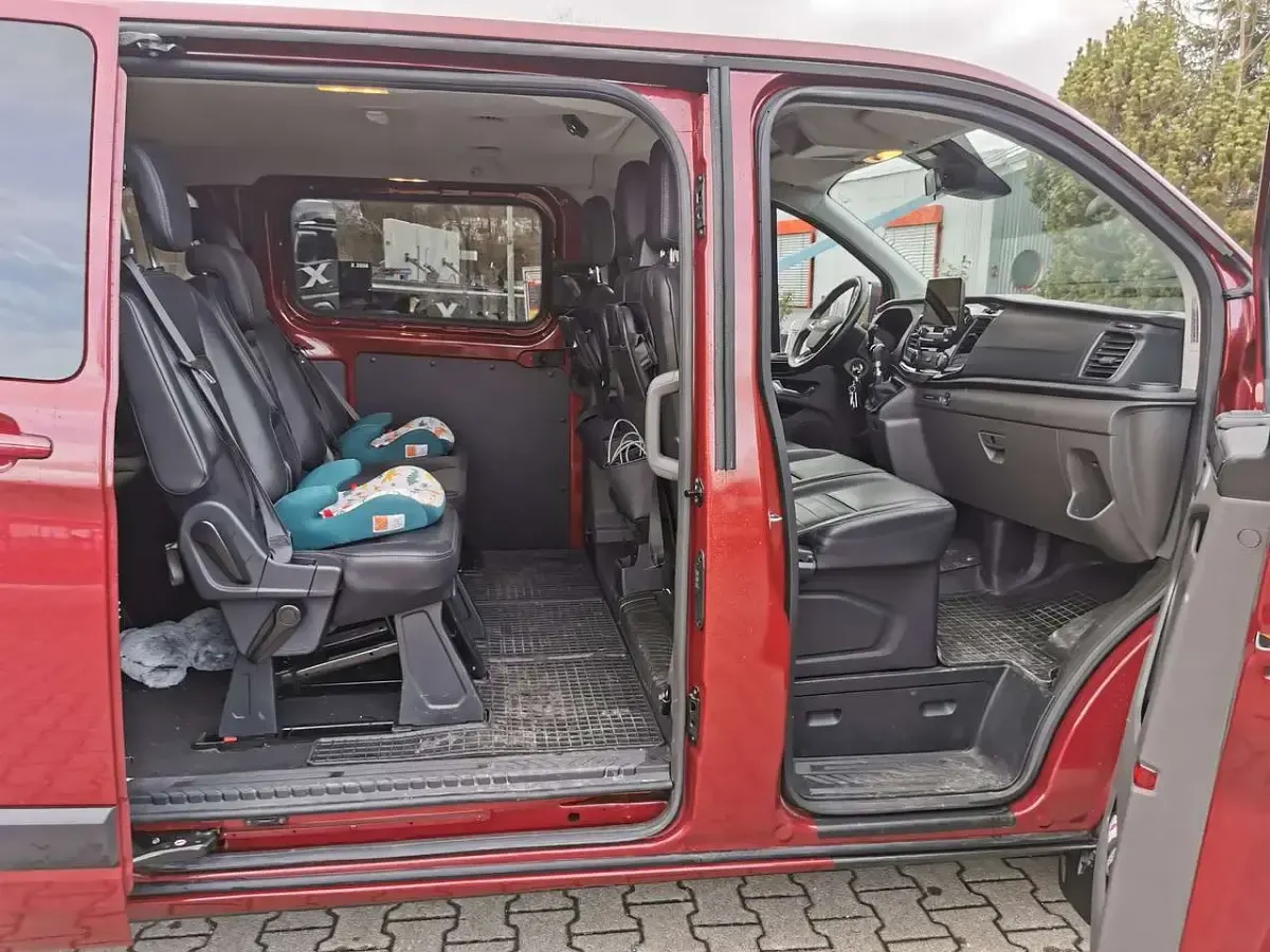 Usata Ford Transit Custom Trend 131 CV (96 kW) 2022 Rosso Furgone