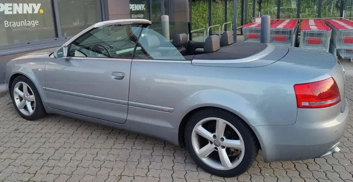 Gebraucht Audi A4 Cabriolet S-Line 140 PS (102 kW) 2008 Silber Cabrio