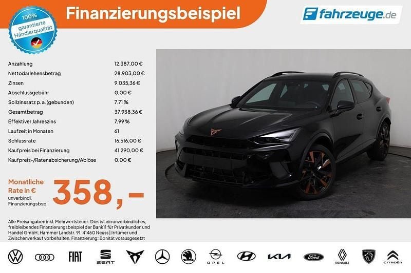 Neu Cupra Formentor VZ3 333 PS (244 kW) 2025 Grau SUV