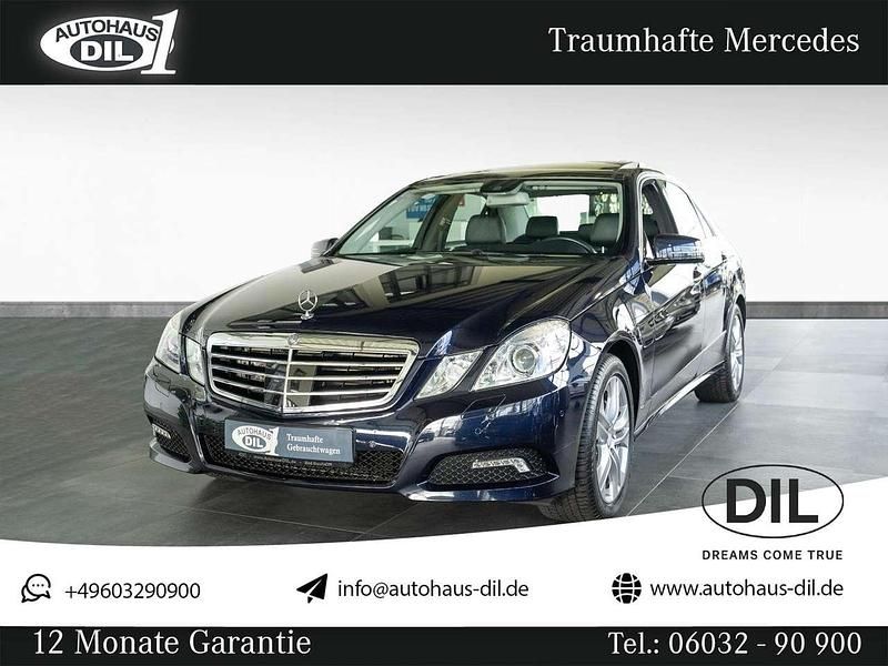 Gebraucht Mercedes E500 387 PS (284 kW) 2010 Blau (tansanitblau  metallicl Limousine