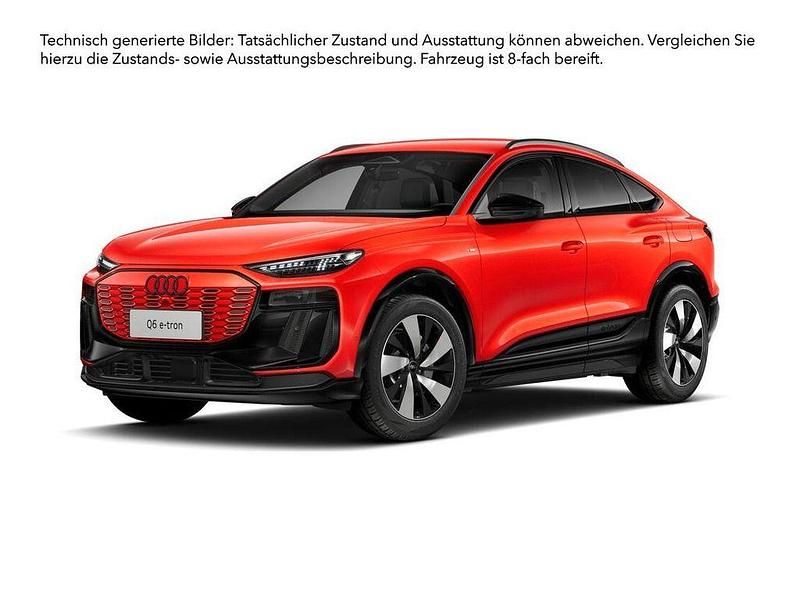 Gebraucht Audi Q6 Sportback e-tron S-Line 185 kW (252 PS) 2025 Rot SUV