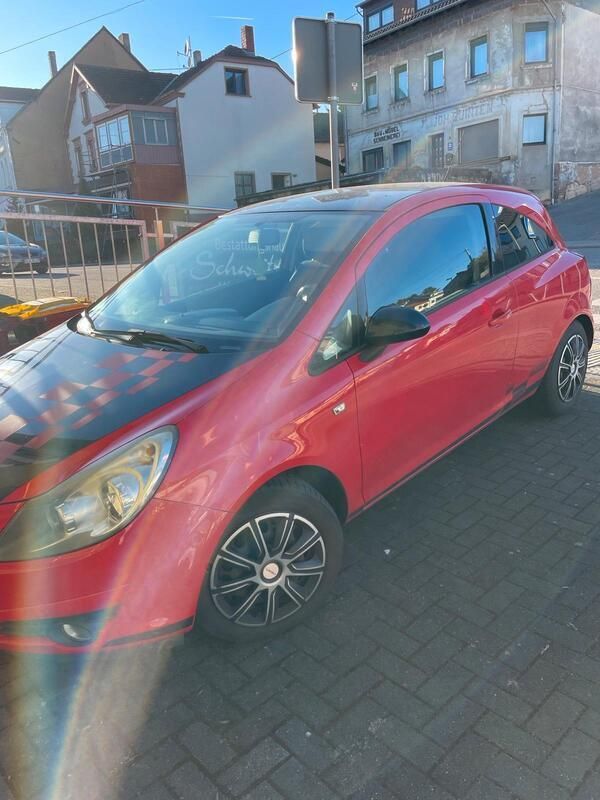 Rot Gebraucht 2010 Opel Corsa Kleinwagen | 1.800 € (Superpreis) - Bild 1/4