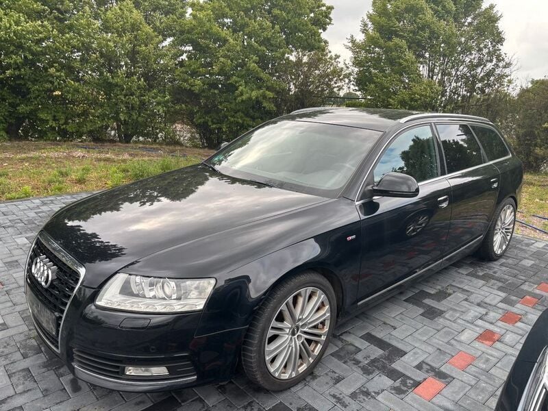 Schwarz Gebraucht 2010 Audi A6 S-Line Kombi | 6.000 € (Guter Preis) - Bild 1/4