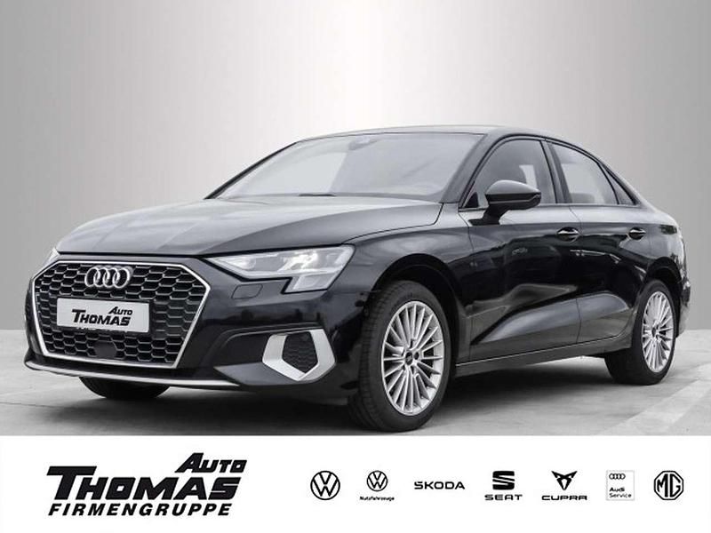 Brillantschwarz Gebraucht 2022 Audi A3 Advanced Plus Limousine | 23.490 € (Superpreis) - Bild 1/2