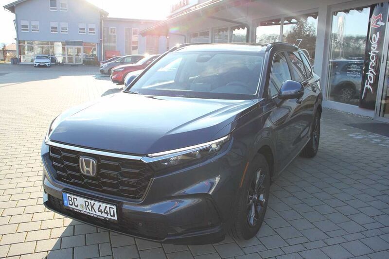 Canyon river blue metallic Gebraucht 2025 Honda CR-V Elegance SUV | 44.274 € - Bild 1/4