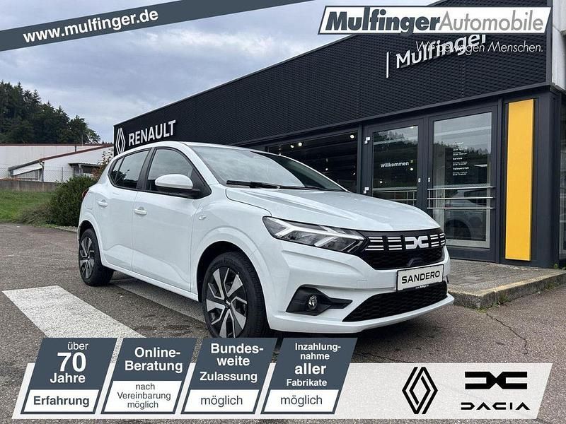 Weiß Neu 2025 Dacia Sandero Expression Kleinwagen | 19.170 € (Guter Preis) - Bild 1/4
