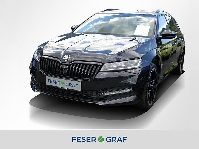 Schwarzmagic perleffekt Gebraucht 2022 Skoda Superb SportLine Kombi | 31.950 € (Fairer Preis) - Bild 1/4