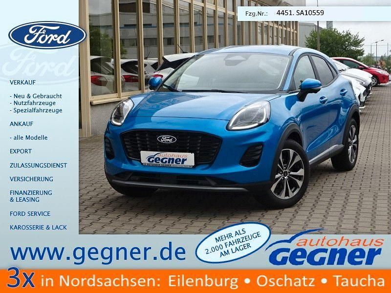 Gebraucht Ford Puma ST-Line 125 PS (91 kW) 2025 Digital aqua blue metallic SUV