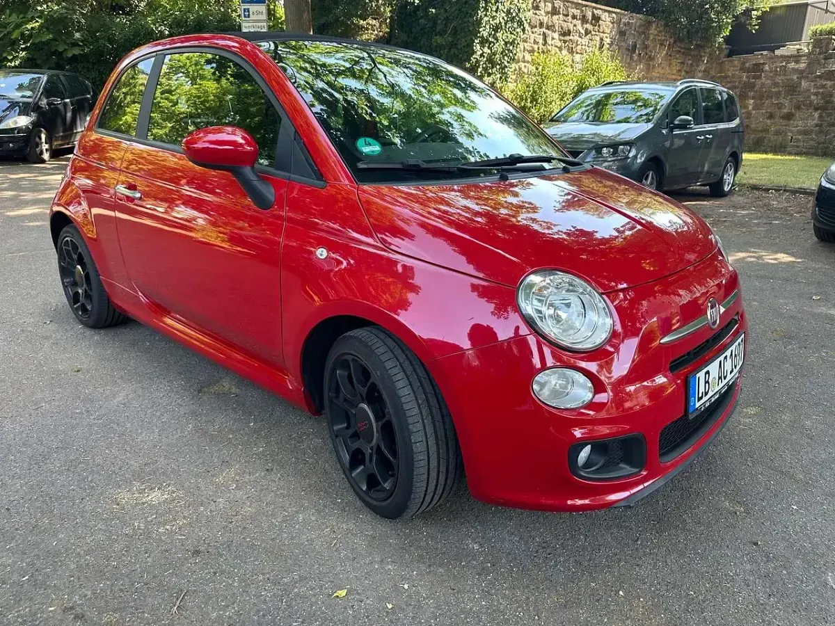 Gebraucht Fiat 500S S 69 PS (50 kW) 2013 Rot Cabrio