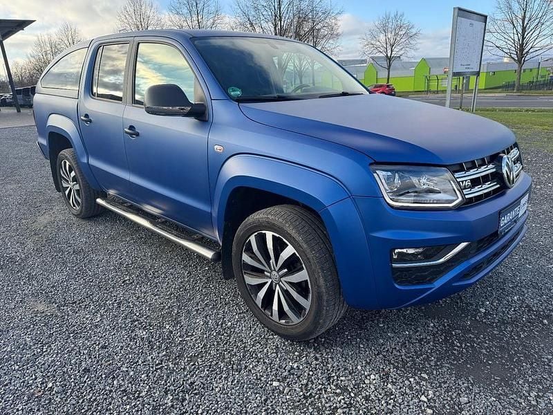 Blau Gebraucht 2018 VW Amarok Highline Abholung | 32.900 € (Fairer Preis) - Bild 1/4