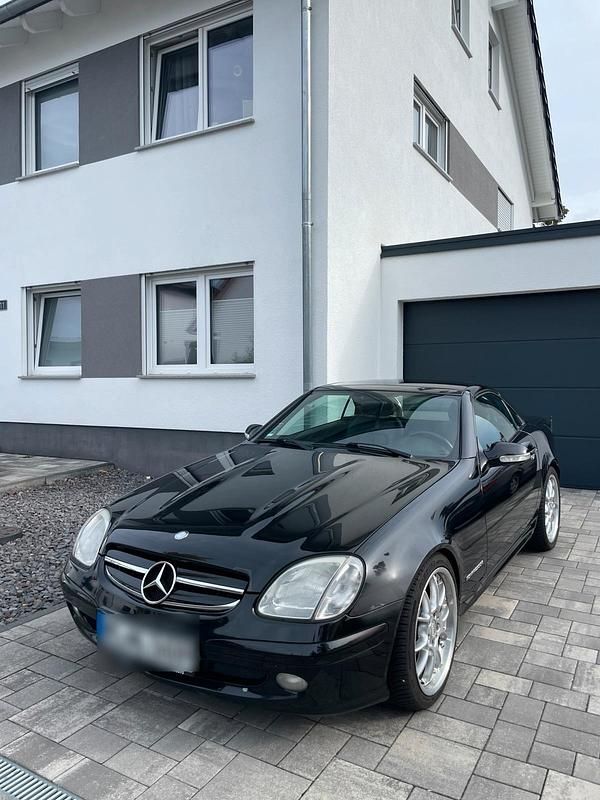Schwarz Gebraucht 2000 Mercedes SLK230 Cabrio | 3.450 € (Guter Preis) - Bild 1/4