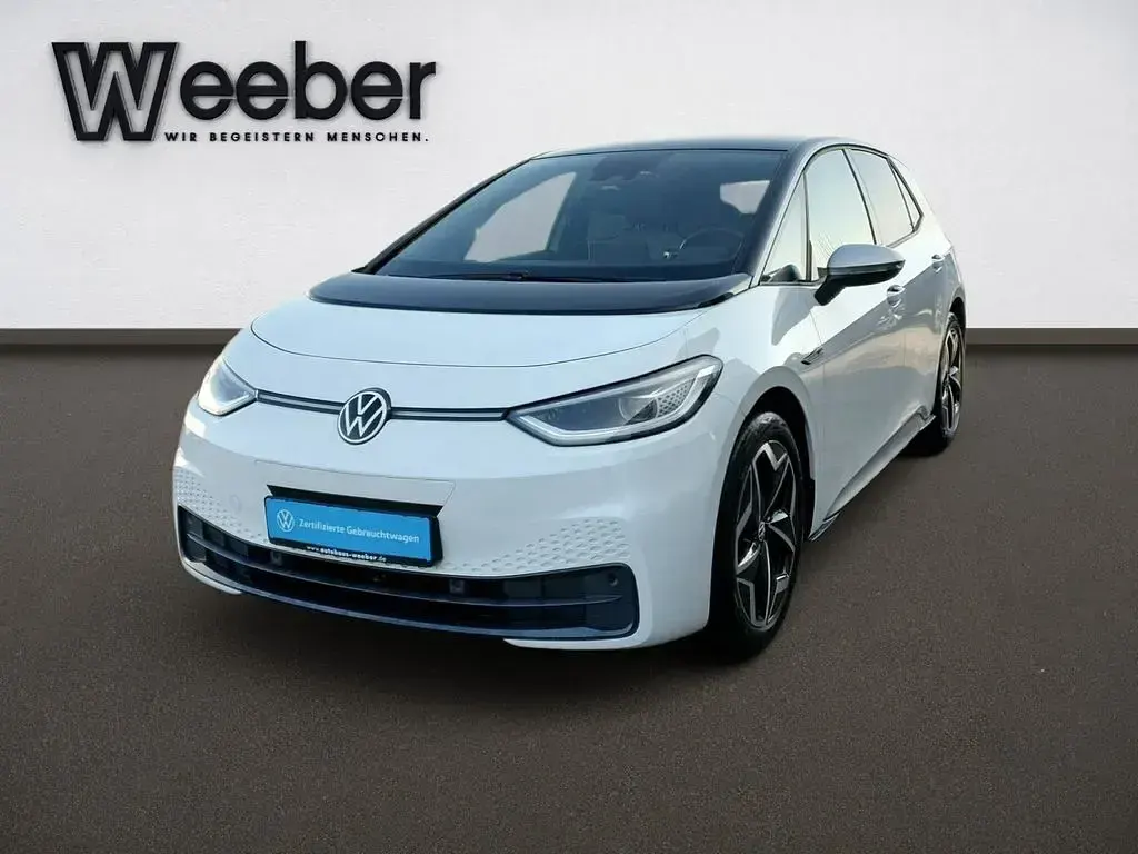 Gebraucht VW ID.3 Pro Performance 150 kW (204 PS) 2020 Gletscherweiß (metallic) Kleinwagen