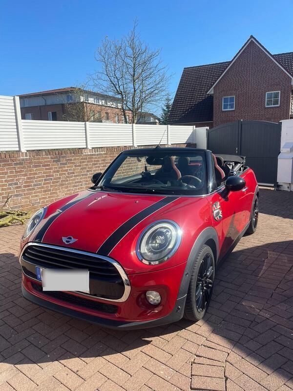 Rot Gebraucht 2017 Mini Cooper Cabriolet Cabrio | 19.500 € (Teuer) - Bild 1/4