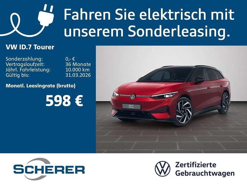 Gebraucht VW ID.7 Pro 210 kW (286 PS) 2025 Rot Kombi
