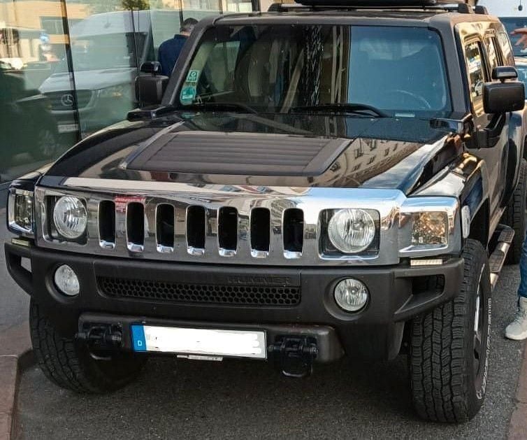 Schwarz Gebraucht 2006 Hummer H3 SUV | 12.999 € (Superpreis) - Bild 1/4