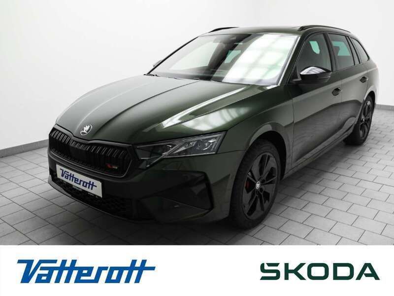 Khaki grün Gebraucht 2025 Skoda Octavia RS Kombi | 47.850 € (Teuer) - Bild 1/4