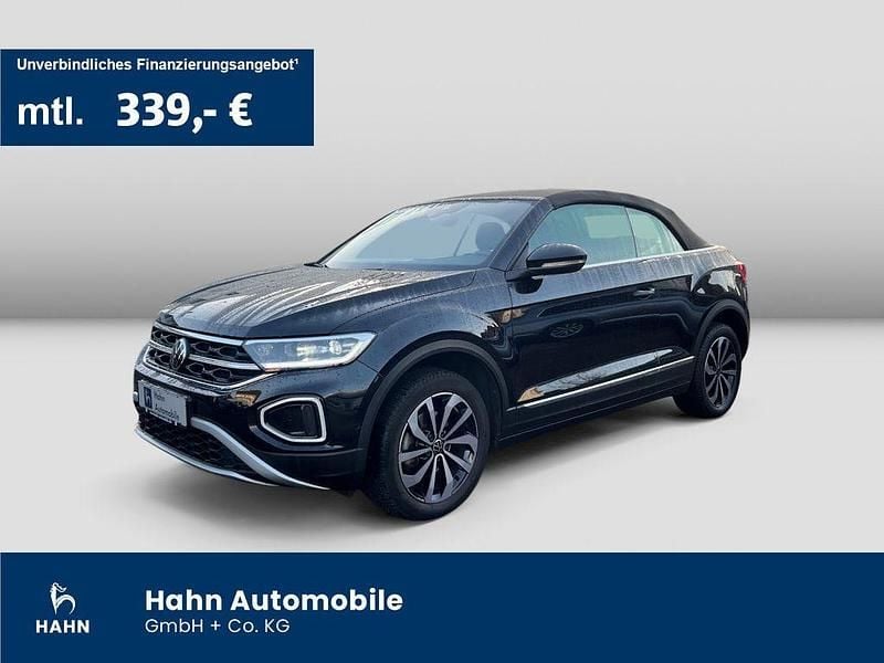 Deep black perleffekt Gebraucht 2022 VW T-Roc Cabriolet Style Cabrio | 20.890 € (Fairer Preis) - Bild 1/3