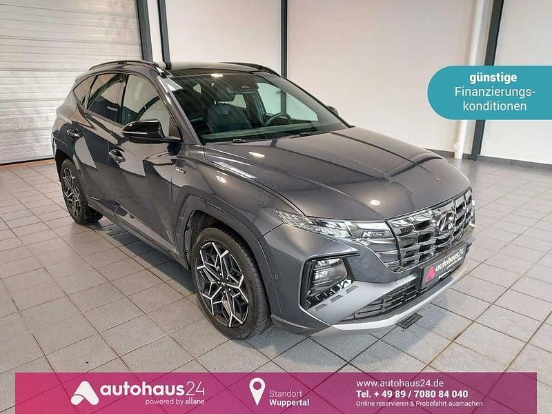 Schwarz Gebraucht 2022 Hyundai Tucson N Line SUV | 28.770 € (Fairer Preis) - Bild 1/4