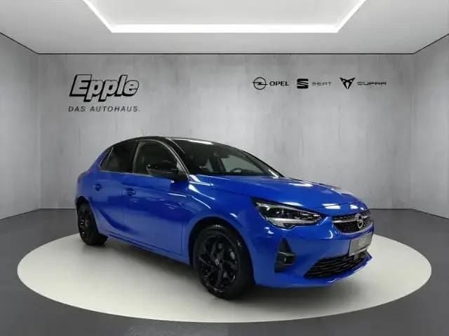 Blau Gebraucht 2022 Opel Corsa Ultimate Kleinwagen | 15.890 € (Fairer Preis) - Bild 1/4