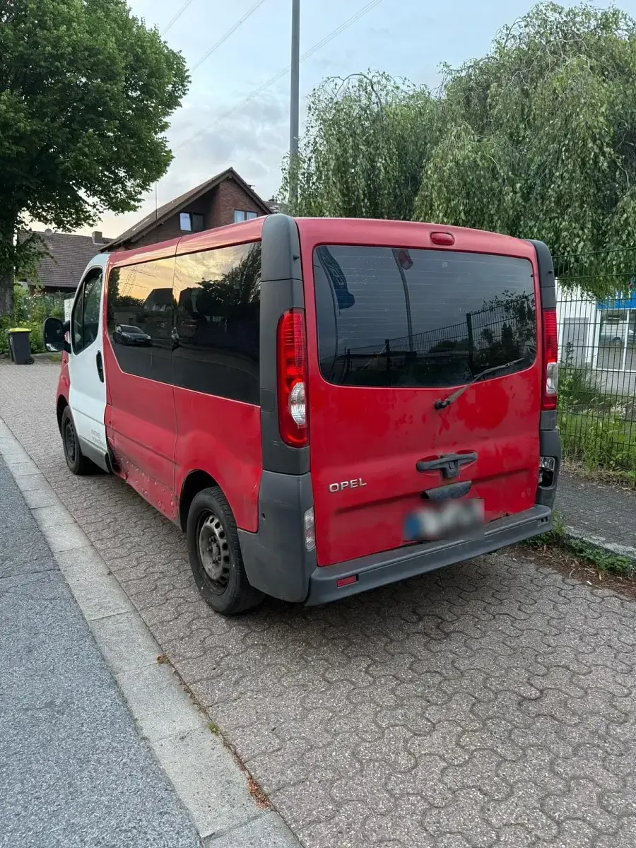 Gebraucht Opel Vivaro 90 PS (66 kW) 2007 Rot Van / Kleinbus