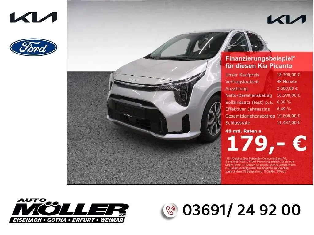 Gebraucht Kia Picanto Spirit 79 PS (58 kW) 2025 Kleinwagen