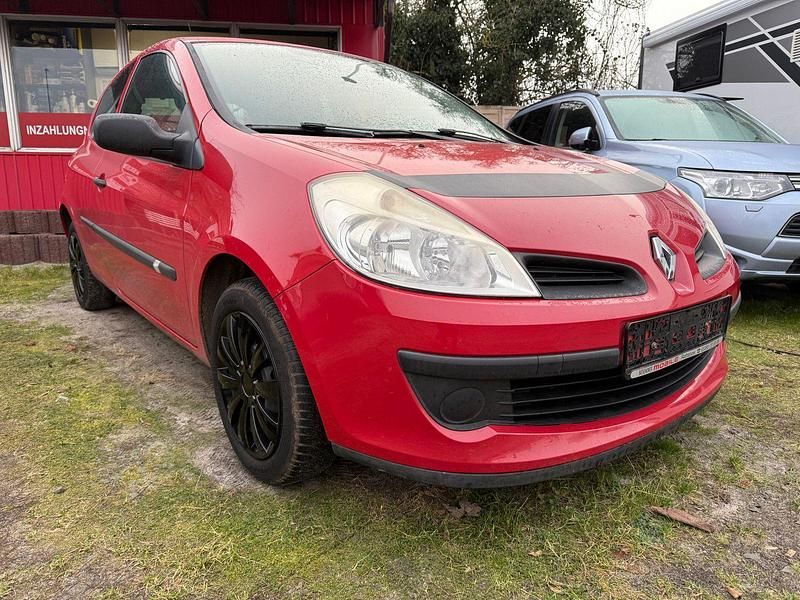 Gebraucht Renault Clio III Authentique 65 PS (47 kW) 2007 Rot Kleinwagen