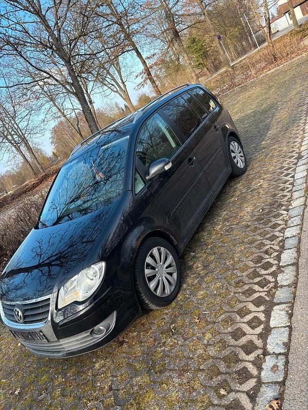 Gebraucht VW Touran 140 PS (102 kW) 2007 Schwarz Van / Kleinbus