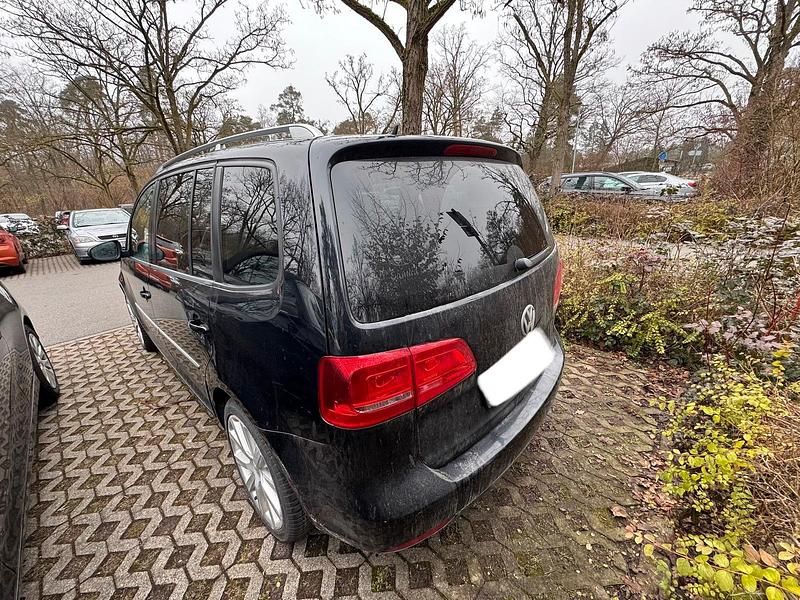 Gebraucht VW Touran 170 PS (125 kW) 2011 Schwarz Van / Kleinbus