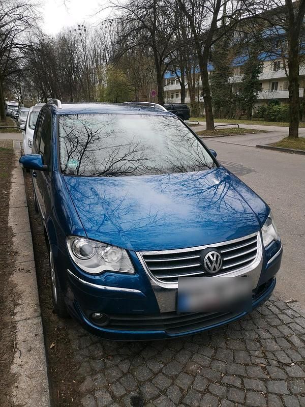 Gebraucht VW Touran Highline 170 PS (125 kW) 2007 Grün Van / Kleinbus