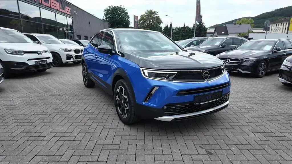 Gebraucht Opel Mokka Ultimate 131 PS (96 kW) 2021 Perl blauvoltaik blau SUV