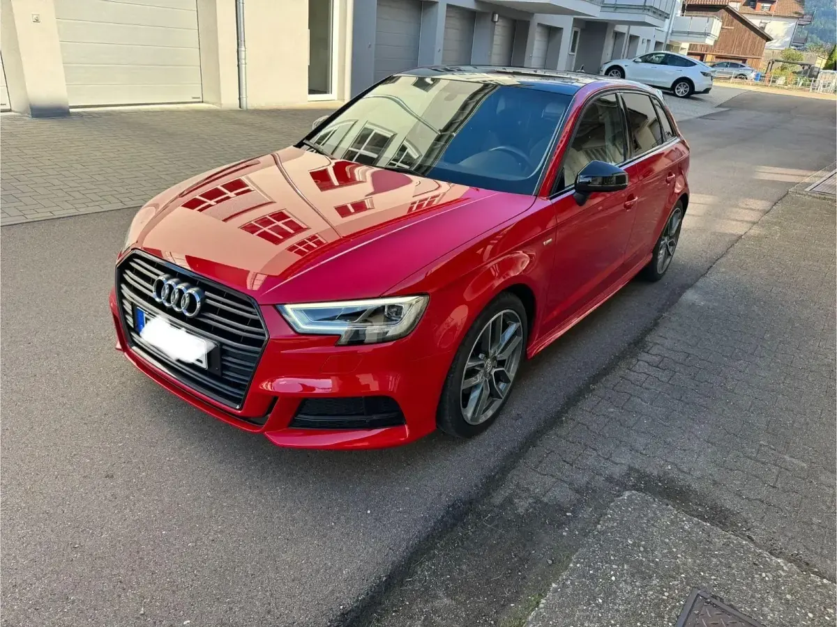 Gebraucht Audi A3 S-Line 150 PS (110 kW) 2020 Rot Limousine