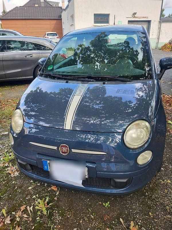 Blau Gebraucht 2011 Fiat 500 Kleinwagen | 3.450 € (Superpreis) - Bild 1/4