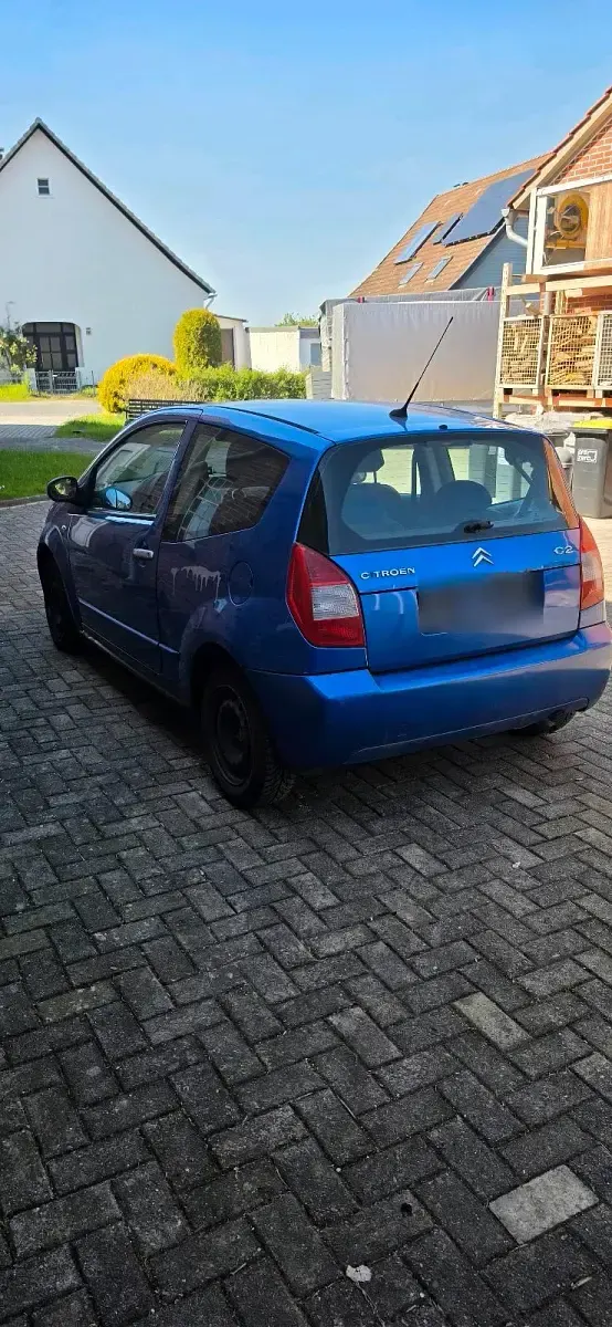 Gebraucht Citroën C2 73 PS (53 kW) 2007 Blau Kleinwagen