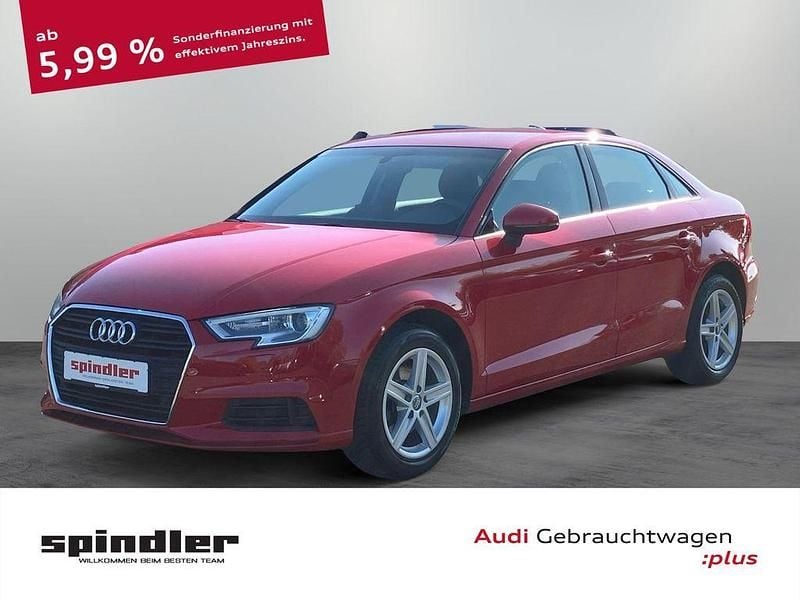 Rot Gebraucht 2018 Audi A3 Comfort Limousine | 14.980 € (Guter Preis) - Bild 1/4