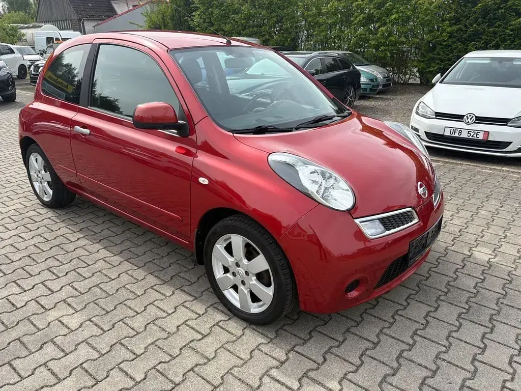 Gebraucht Nissan Micra I-Way 65 PS (47 kW) 2010 Rot Kleinwagen